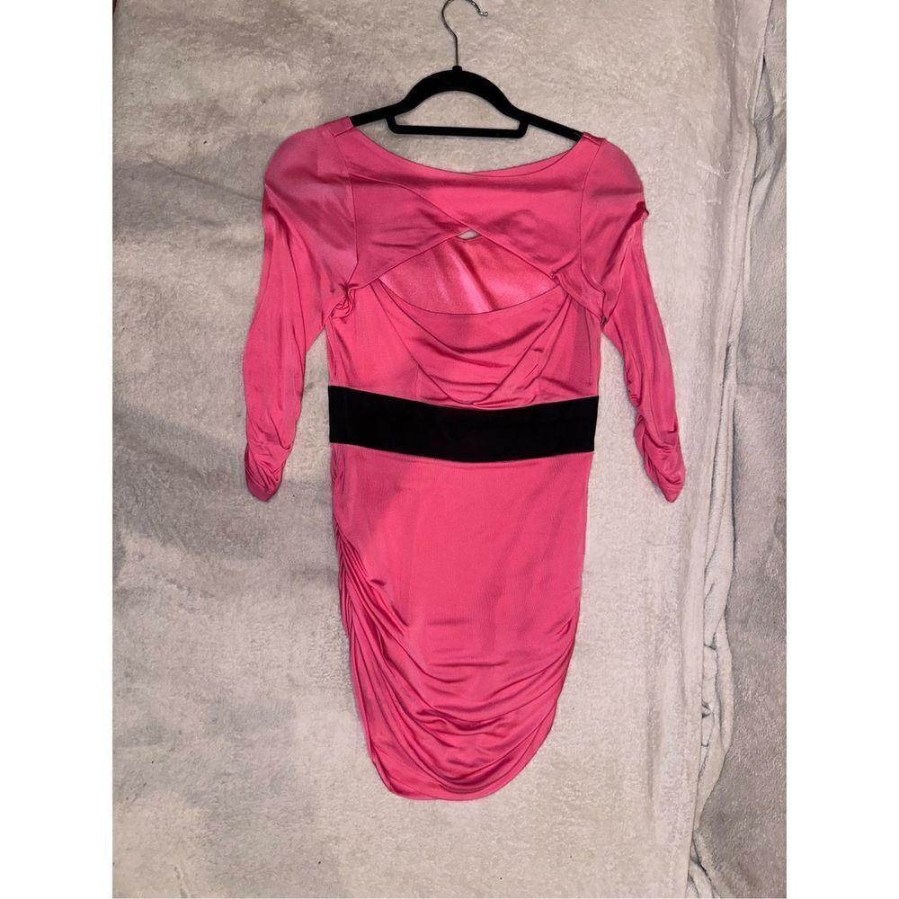 Bebe size S hot pink women’s mini dress